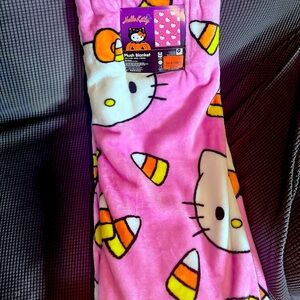 Hello kitty Candy Corn throw blanket